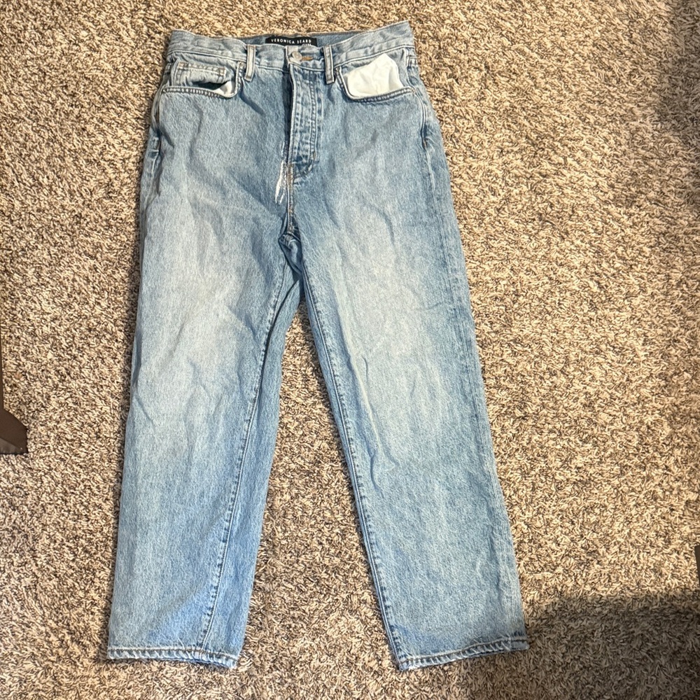Light Blue Jeans - Classic Straight Fit